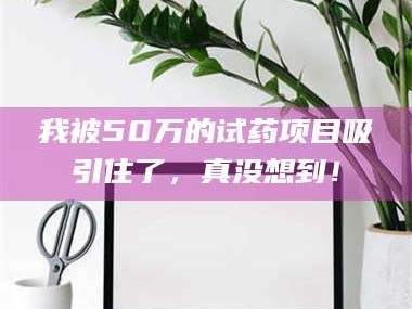 长兴我被50万的试药项目吸引住了，真没想到！