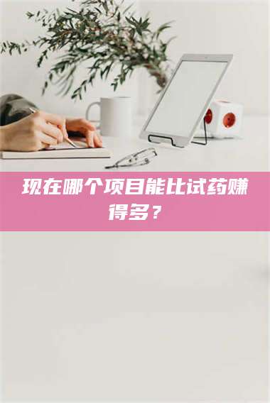 长兴现在哪个项目能比试药赚得多？ 第1张