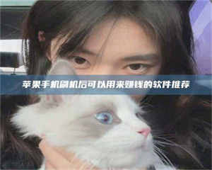 长兴苹果手机刷机后可以用来赚钱的软件推荐 第1张